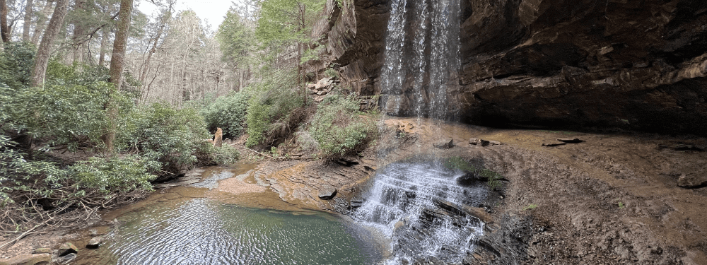 Waterfalls big South Fork